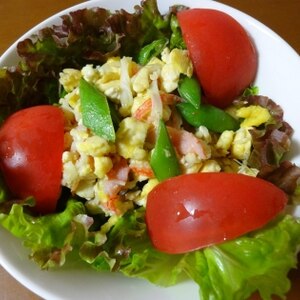 簡単にできる！豆腐サラダ♪